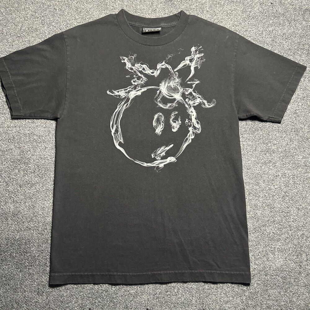 The Hundreds Men's Medium T-Shirt Designer Streetwear Skatewear Smoke Bomb